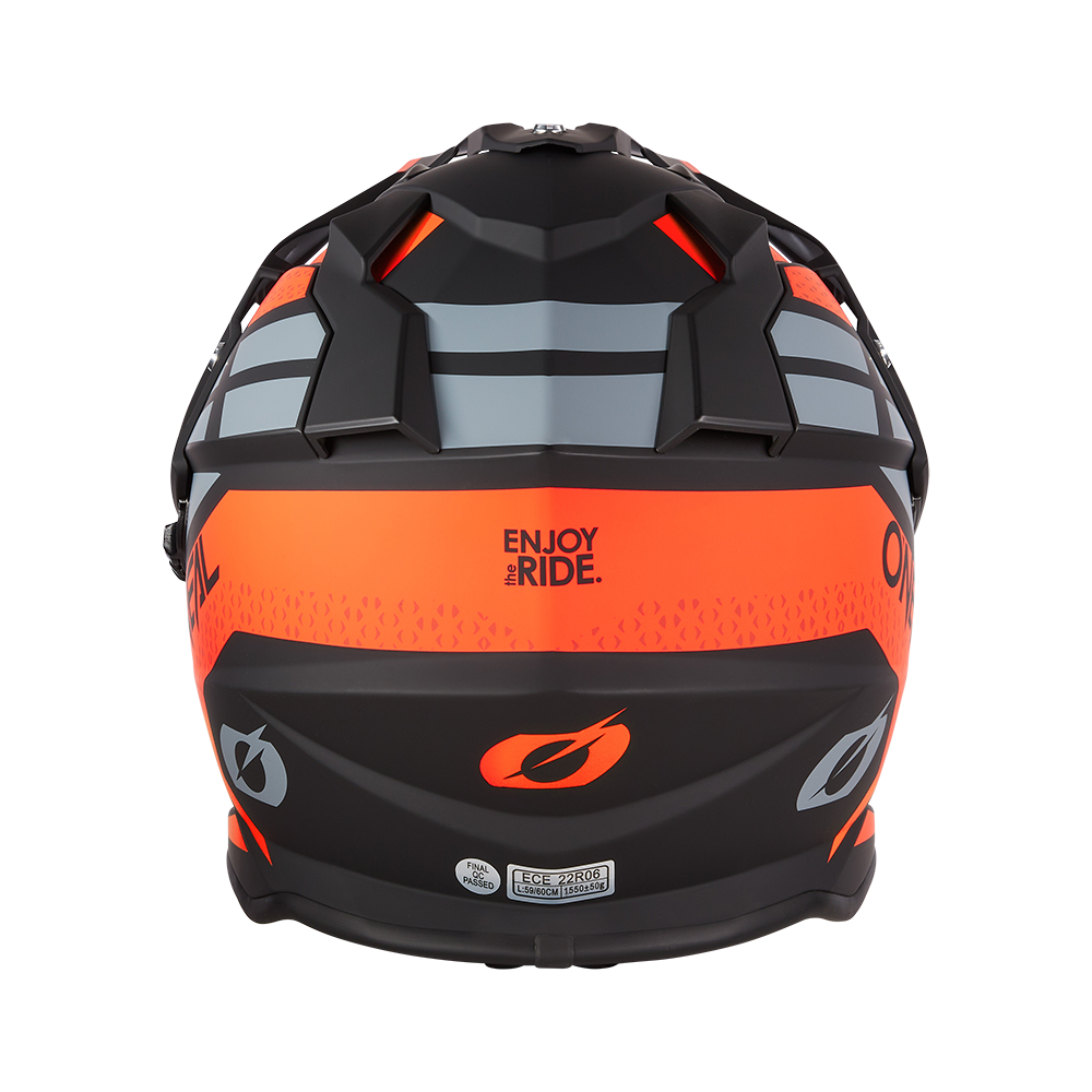 Ендуро каска O'NEAL SIERRA II R ORANGE/BLACK/GRAY V.24