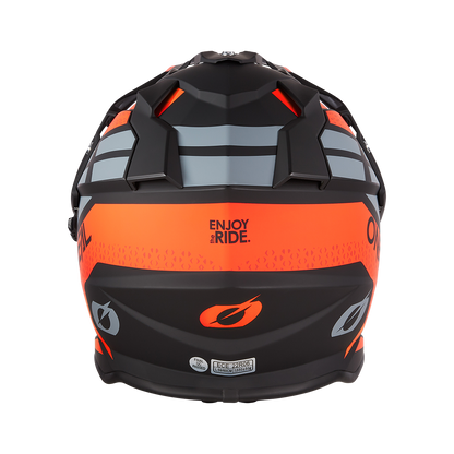 Ендуро каска O'NEAL SIERRA II R ORANGE/BLACK/GRAY V.24