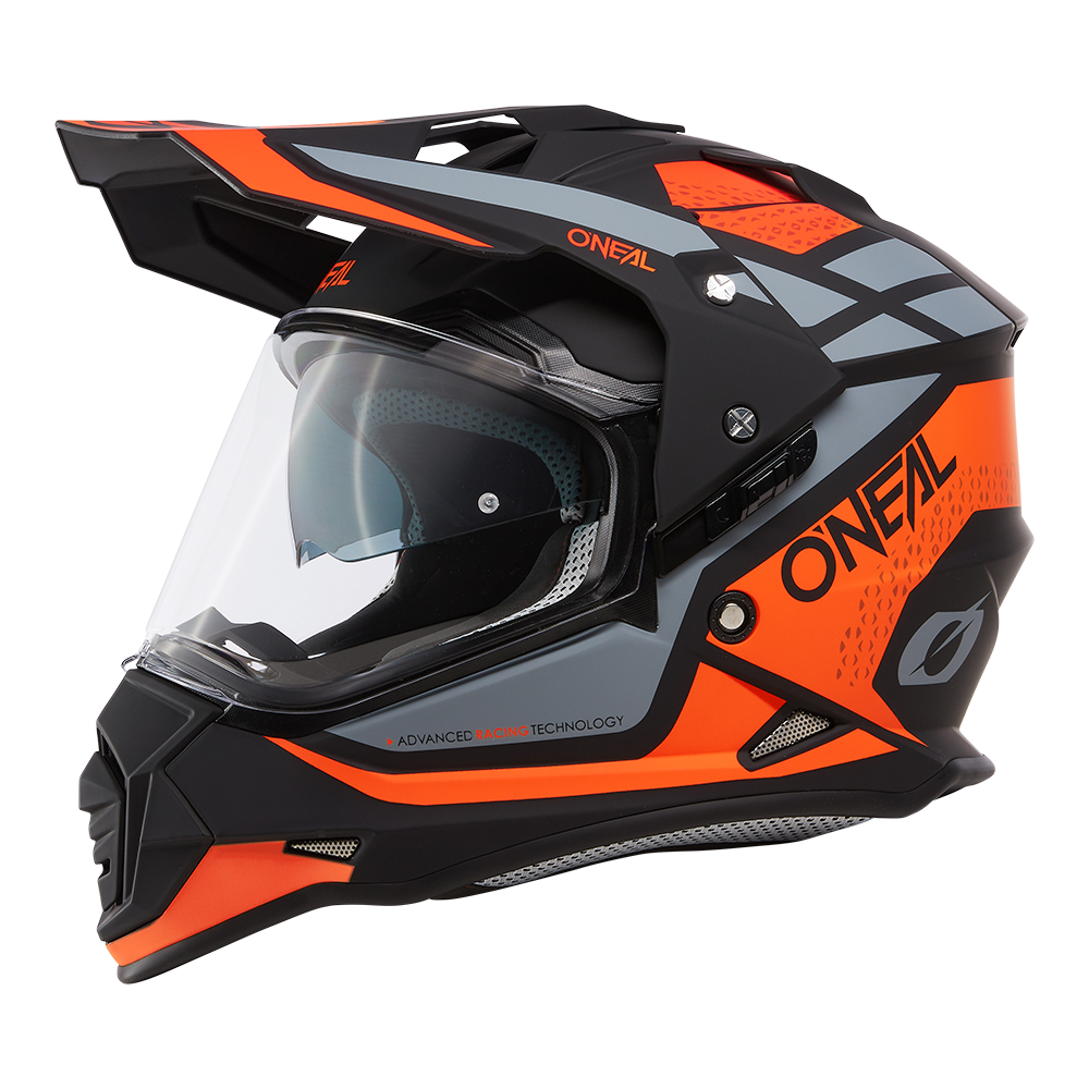 Ендуро каска O'NEAL SIERRA II R ORANGE/BLACK/GRAY V.24