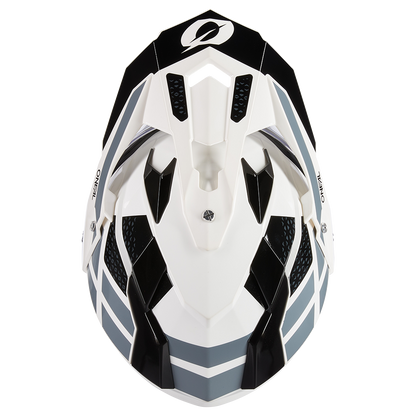 Ендуро каска O'NEAL SIERRA II R WHITE/BLACK/GRAY V.24