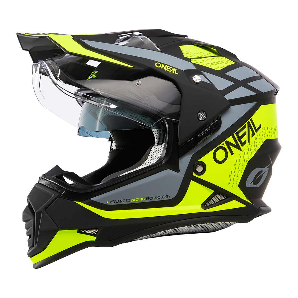 Ендуро каска O'NEAL SIERRA II R NEON YELLOW/BLACK/GRAY V.24