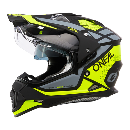 Ендуро каска O'NEAL SIERRA II R NEON YELLOW/BLACK/GRAY V.24