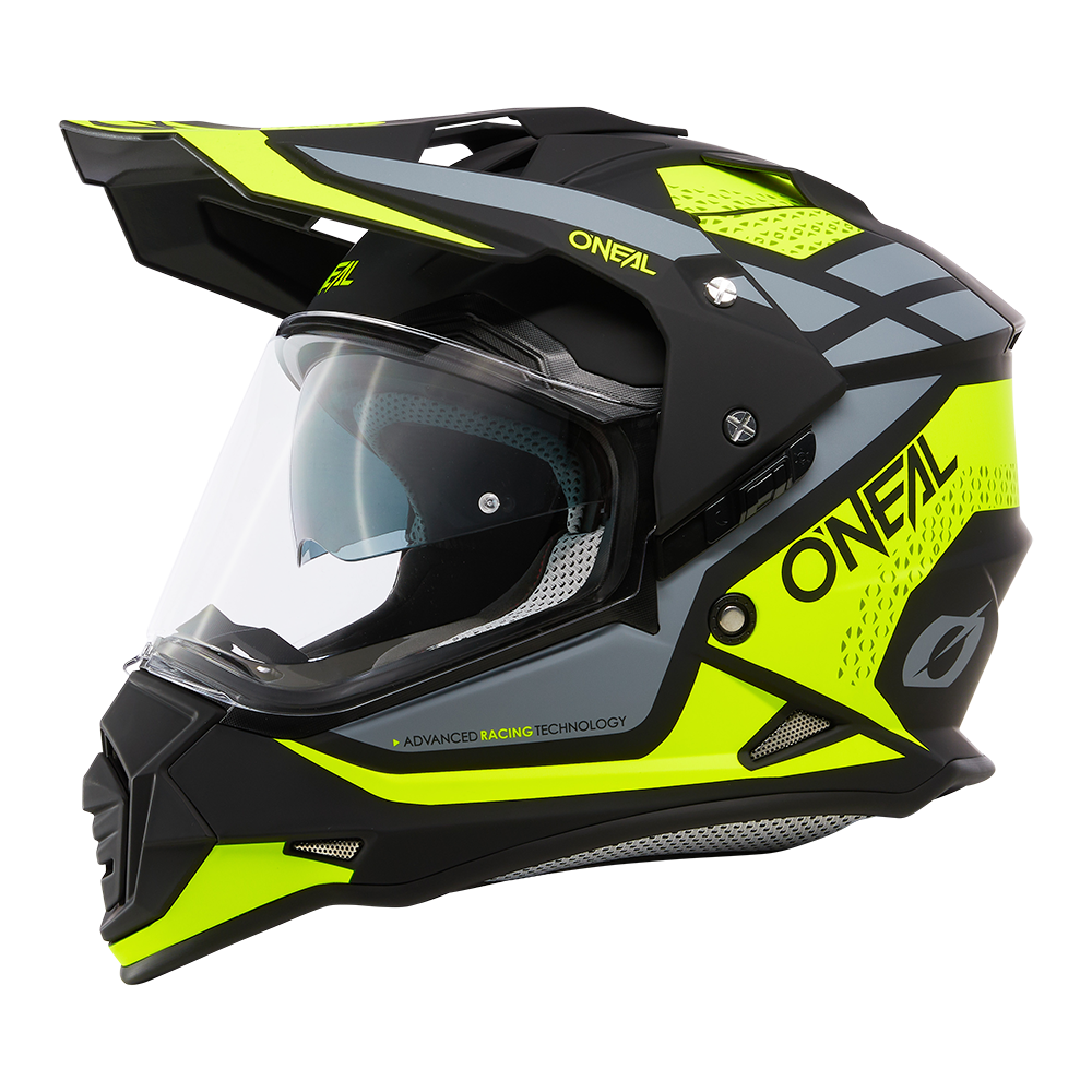 Ендуро каска O'NEAL SIERRA II R NEON YELLOW/BLACK/GRAY V.24