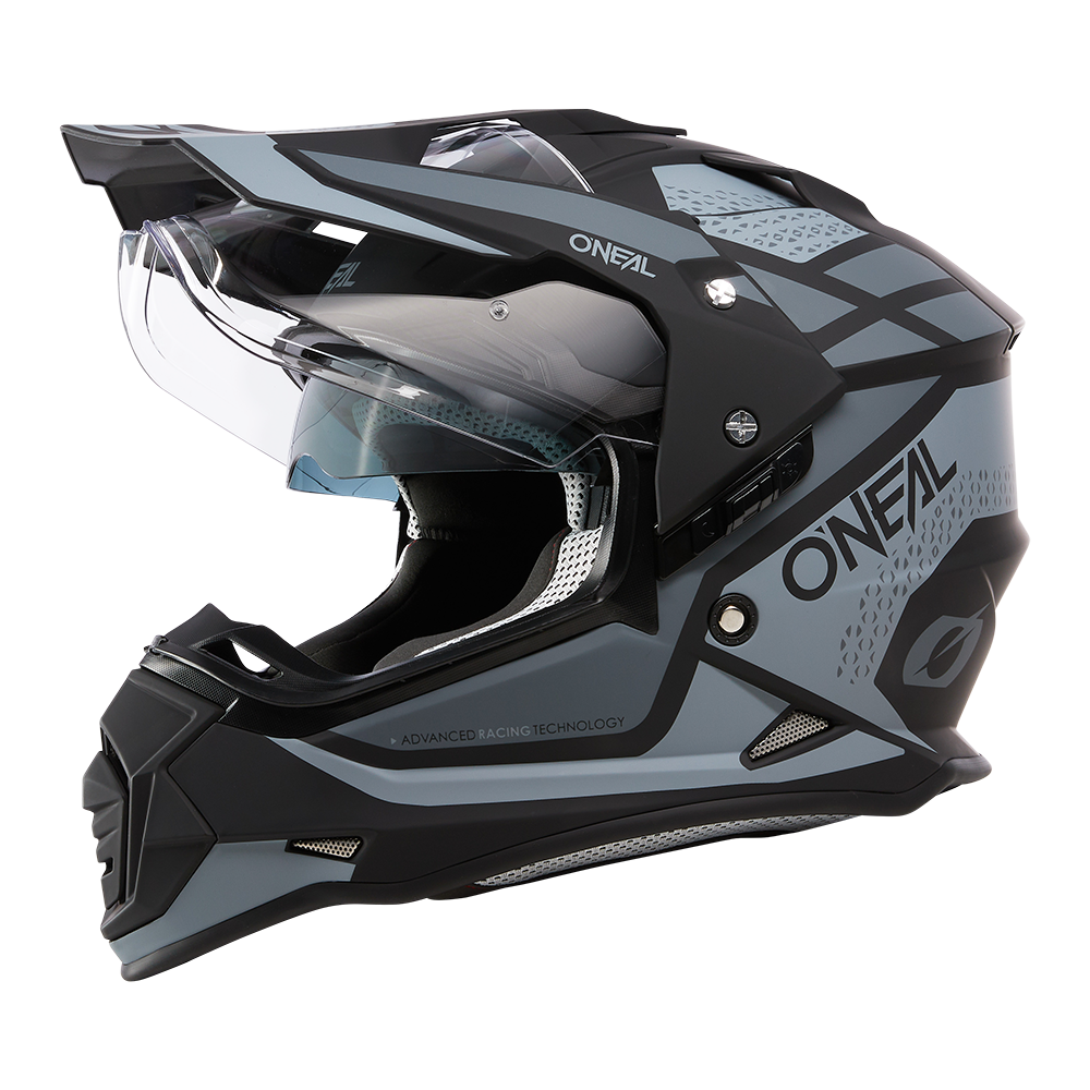Ендуро каска O'NEAL SIERRA II R BLACK/GRAY V.24