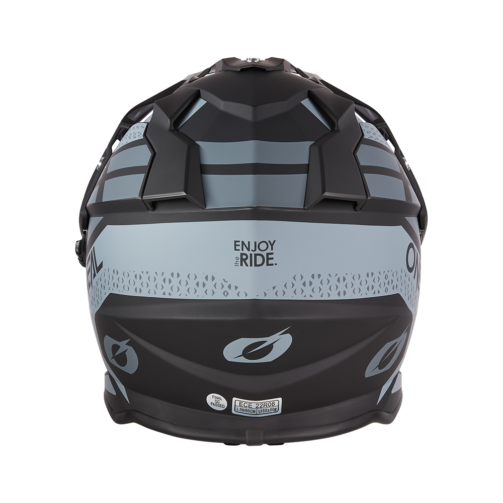 Ендуро каска O'NEAL SIERRA II R BLACK/GRAY V.24