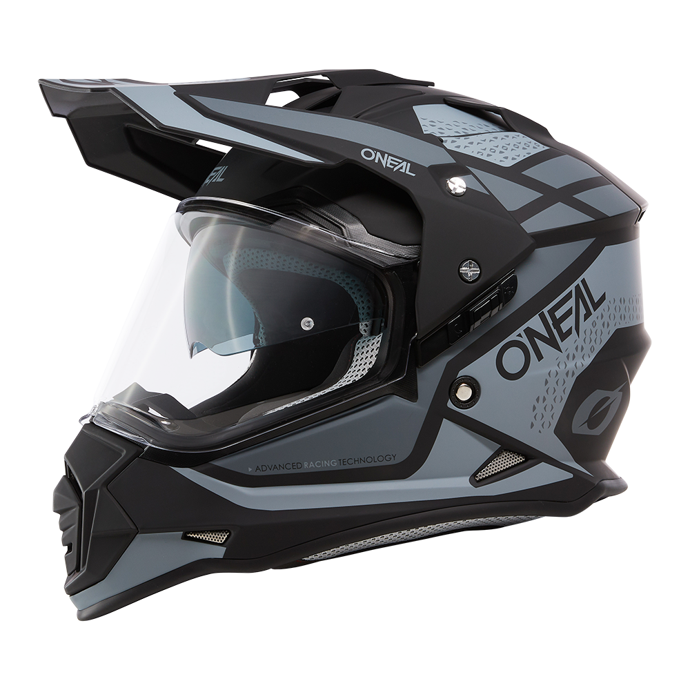Ендуро каска O'NEAL SIERRA II R BLACK/GRAY V.24