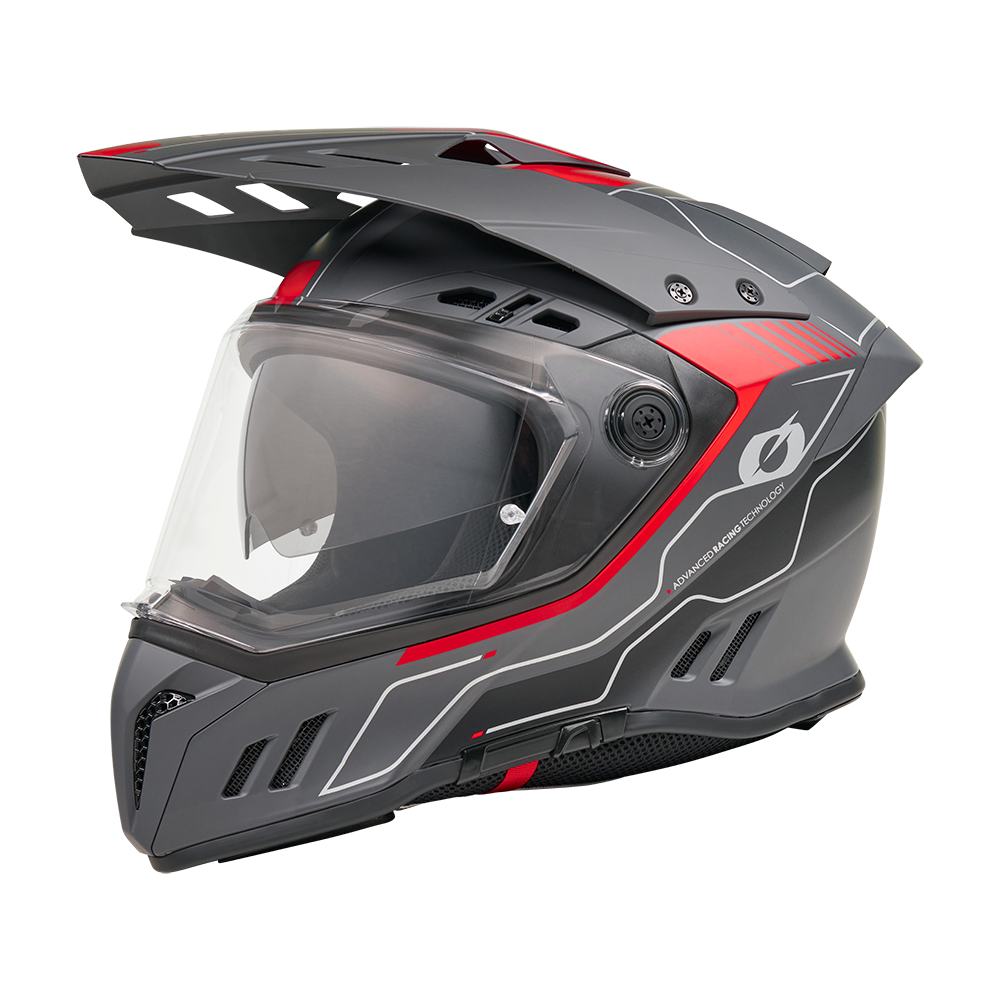 Ендуро каска O'NEAL SIERRA RS ECHO BLACK/RED V.26