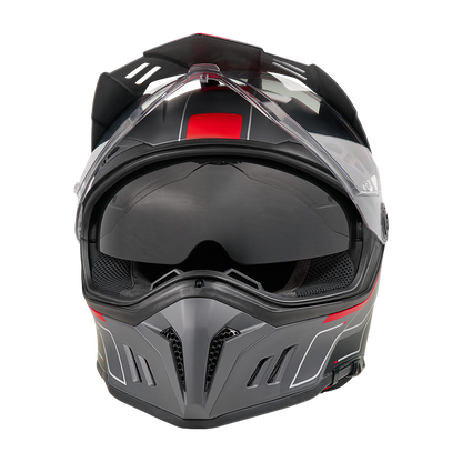 Ендуро каска O'NEAL SIERRA RS ECHO BLACK/RED V.26