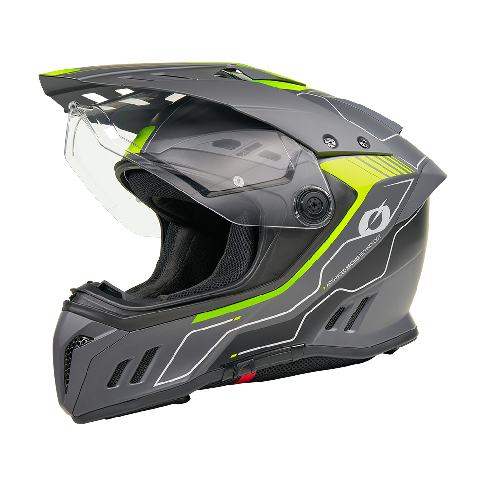 Ендуро каска O'NEAL SIERRA RS ECHO BLACK/NEON YELLOW V.26
