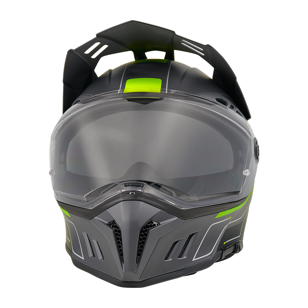 Ендуро каска O'NEAL SIERRA RS ECHO BLACK/NEON YELLOW V.26