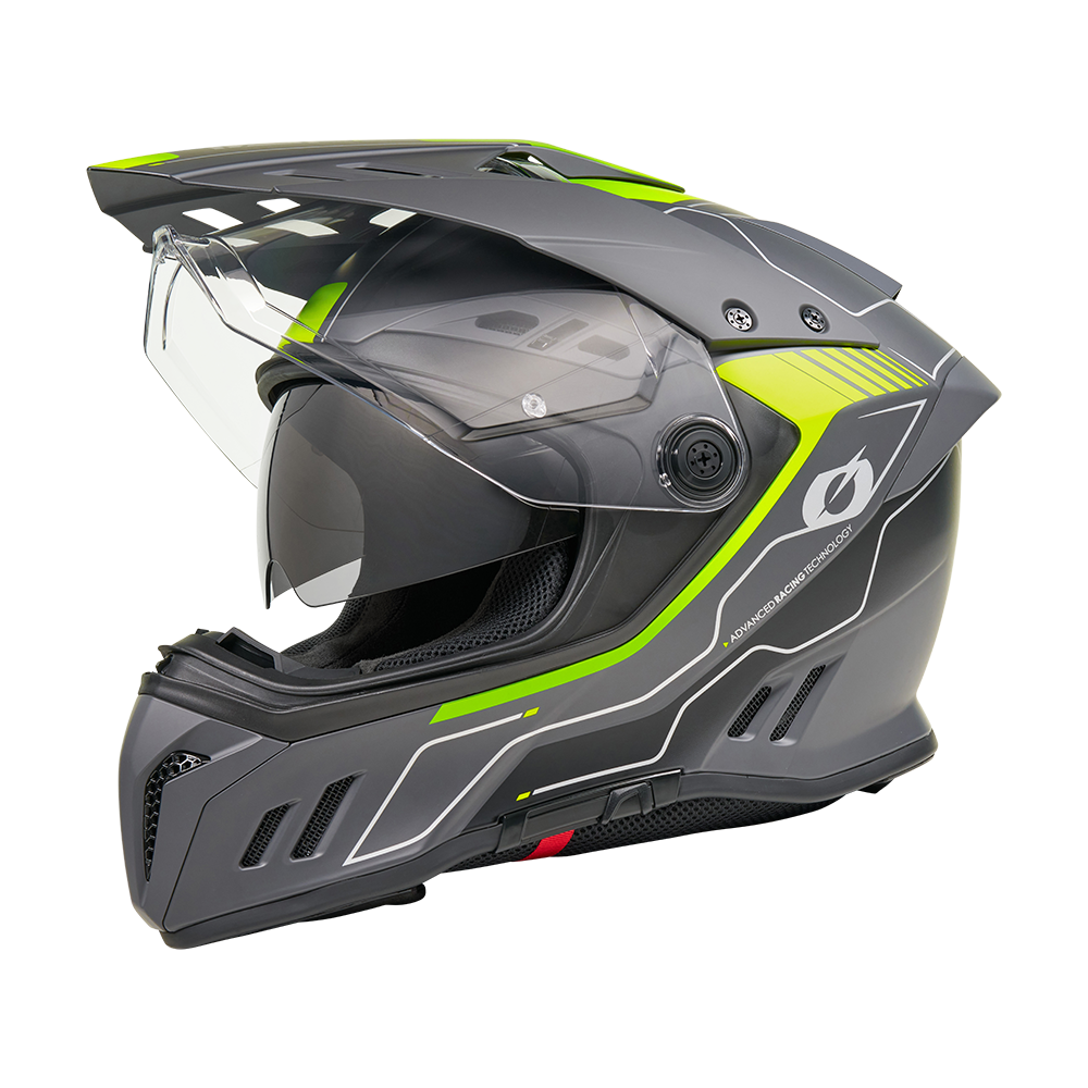 Ендуро каска O'NEAL SIERRA RS ECHO BLACK/NEON YELLOW V.26