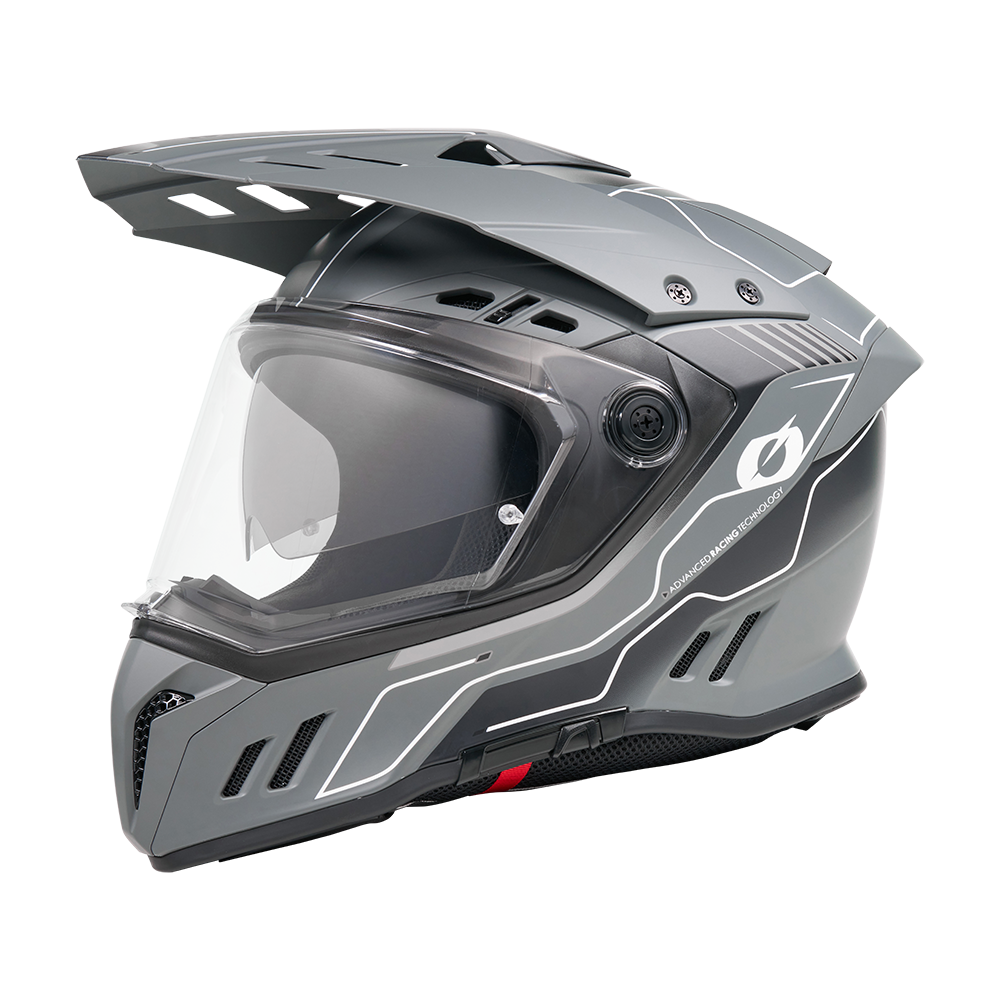 Ендуро каска O'NEAL SIERRA RS ECHO BLACK/GRAY V.26