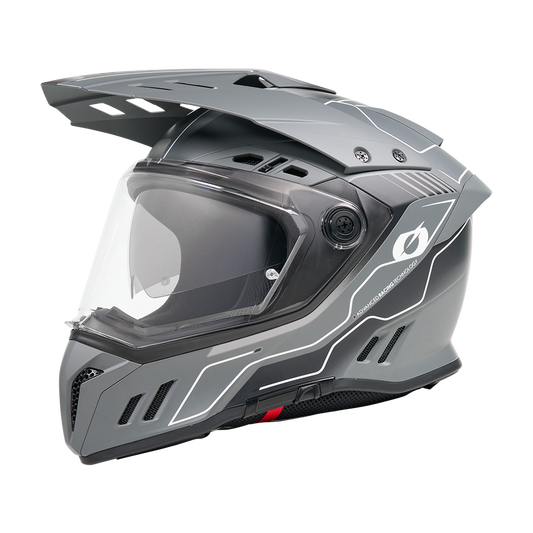 Ендуро каска O'NEAL SIERRA RS ECHO BLACK/GRAY V.26