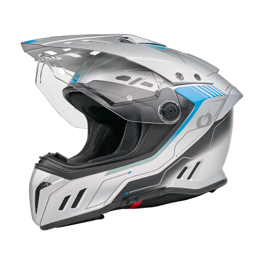Ендуро каска O'NEAL SIERRA RS ECHO GRAY/BLUE V.26