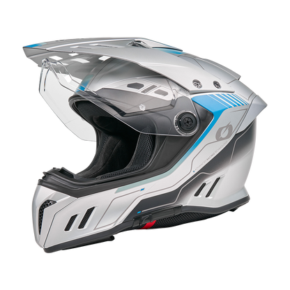 Ендуро каска O'NEAL SIERRA RS ECHO GRAY/BLUE V.26