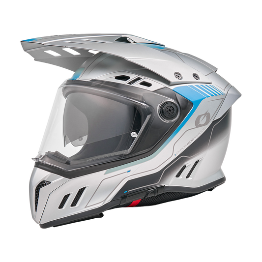 Ендуро каска O'NEAL SIERRA RS ECHO GRAY/BLUE V.26