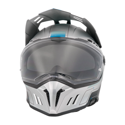 Ендуро каска O'NEAL SIERRA RS ECHO GRAY/BLUE V.26