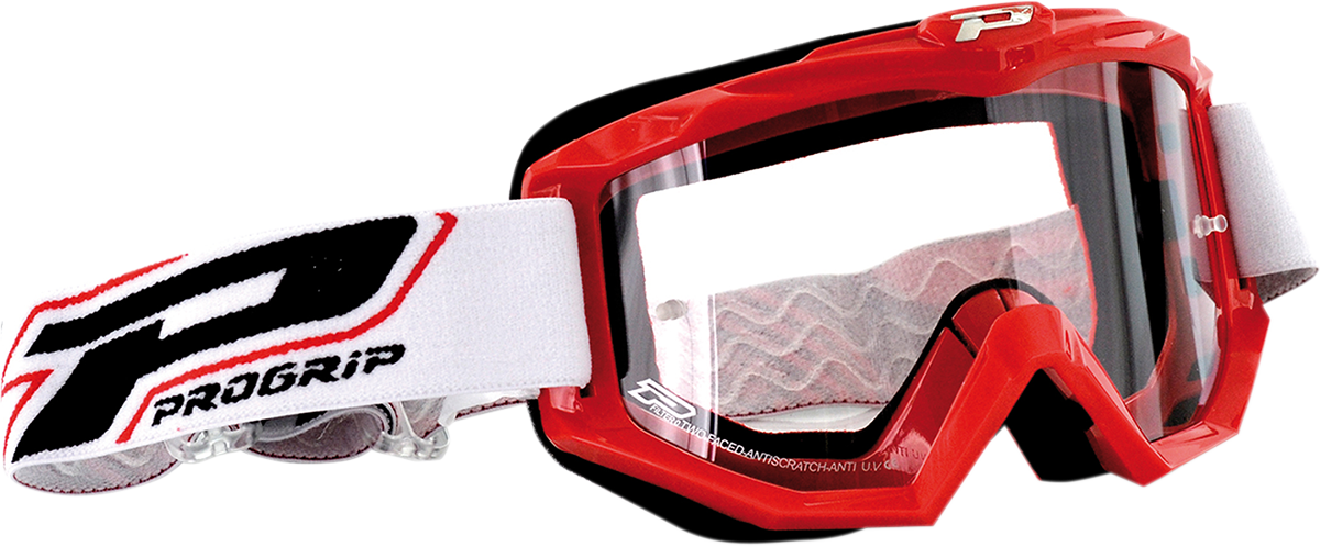 Мотокрос очила PROGRIP 3201 ATZAKI RED