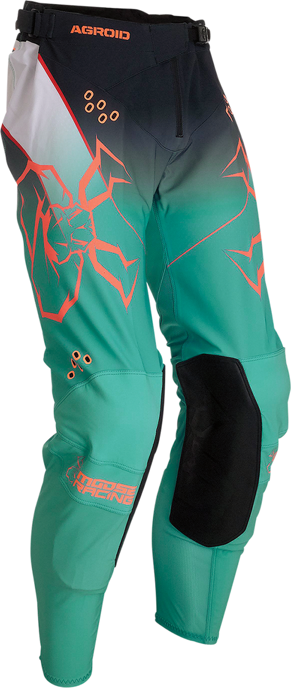 Мотокрос брич MOOSE RACING AGROID TEAL/BLACK