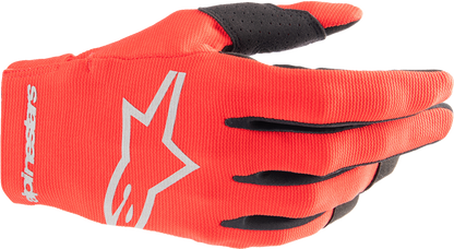 Детски мотокрос ръкавици ALPINESTARS RADAR RED/SL