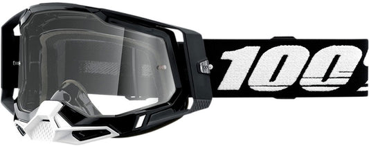 Мотокрос очила 100% RACECRAFT2 BLACK-CLEAR