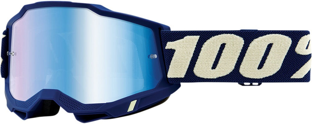 Мотокрос очила 100% ACCURI2 DEEPMARINE-MIRROR BLUE