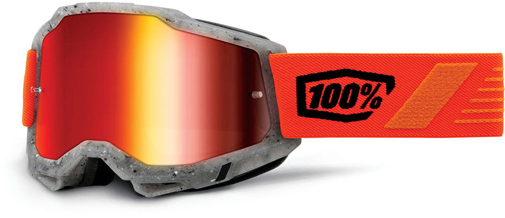 Мотокрос очила 100% ACCURI2 SCHRUTE - MIRROR RED