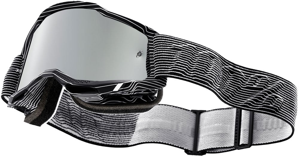 Мотокрос очила 100% ACCURI2 SILO - MIRROR SILVER FLASH