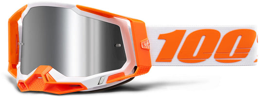 Мотокрос очила 100% RACECRAFT ORANGE SILVER FLASH