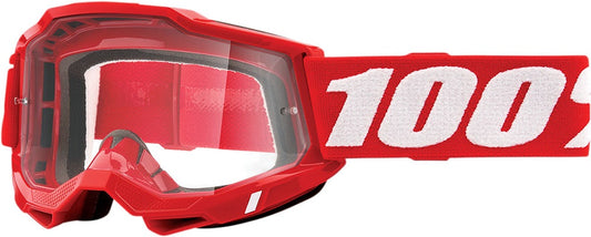Мотокрос очила 100% ACCURI2 RED-CLEAR