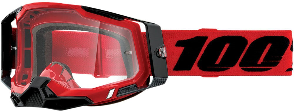 Мотокрос очила 100% RACECRAFT2 RED-CLEAR