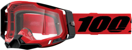 Мотокрос очила 100% RACECRAFT2 RED-CLEAR