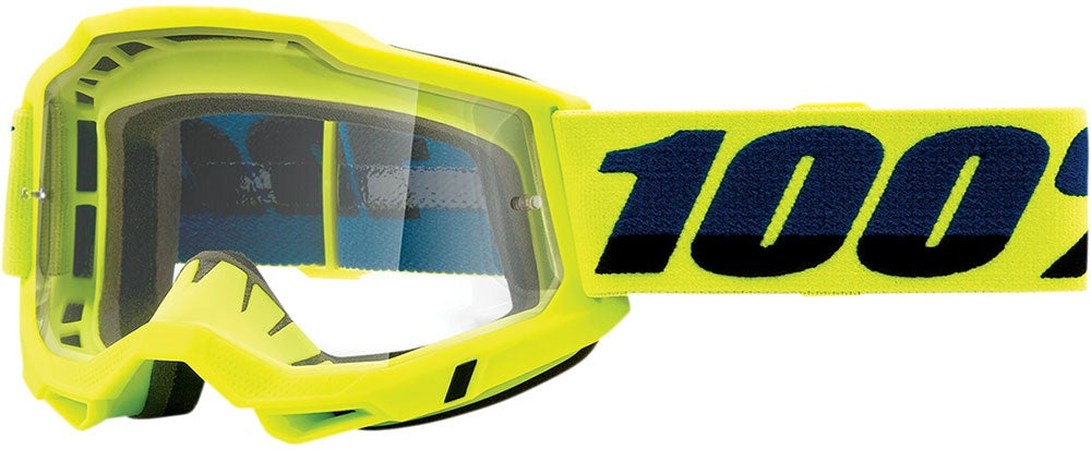 Мотокрос очила 100% ACCURI2 FLUO YELLOW- CLEAR