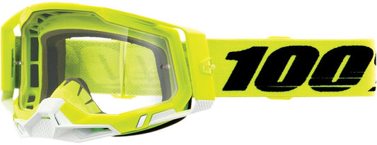 Мотокрос очила 100% RACECRAFT2 YELLOW-CLEAR