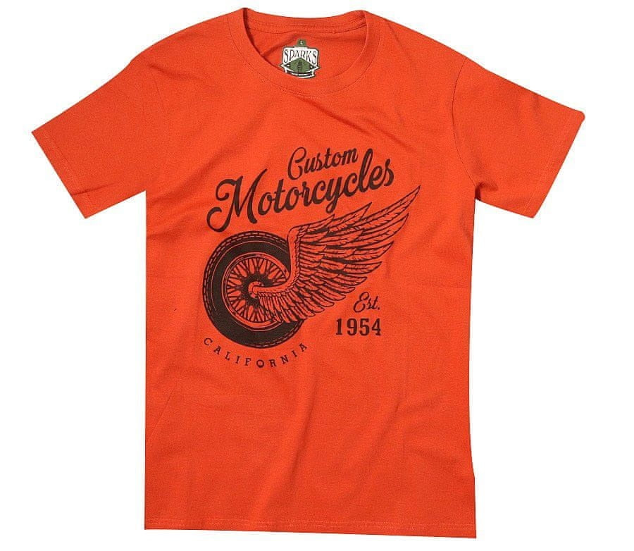 МОТО ТЕНИСКА TRILOBITE SCCTM18 VINTAGE ORANGE