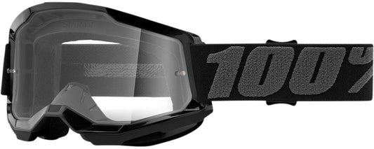 Мотокрос очила 100% STRATA2 BLACK-CLEAR