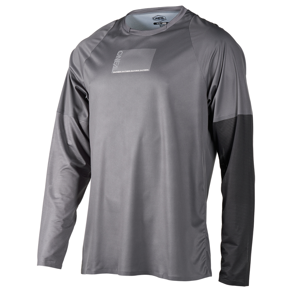 Вело джърси O'NEAL ELEMENT FR PLAIN GRAY/BLACK