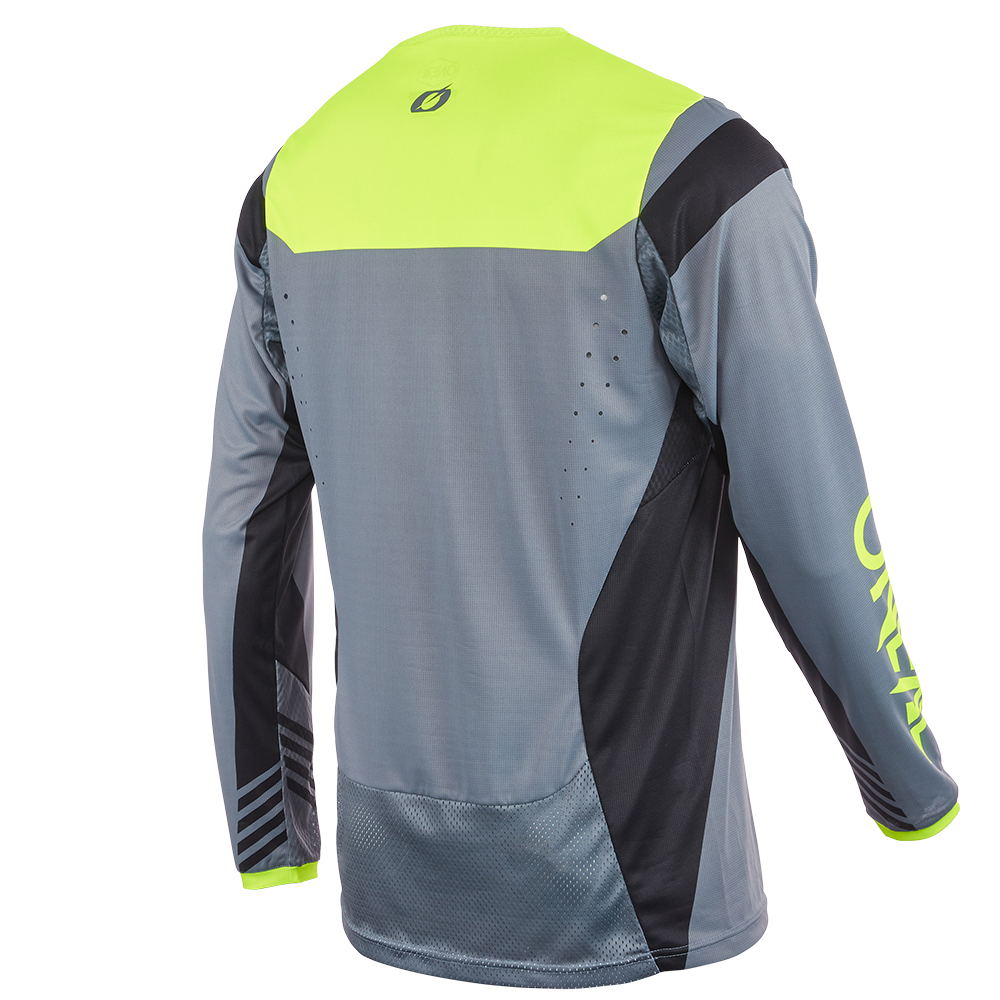 Вело джърси O'NEAL ELEMENT FR HYBRID V.22 GRAY/NEON YELLOW