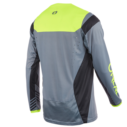 Вело джърси O'NEAL ELEMENT FR HYBRID V.22 GRAY/NEON YELLOW