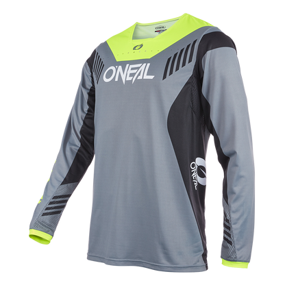 Вело джърси O'NEAL ELEMENT FR HYBRID V.22 GRAY/NEON YELLOW