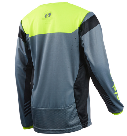 Детско вело джърси O'NEAL ELEMENT HYBRID V.22 GRAY/NEON YELLOW