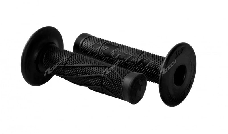 Мотокрос ръкохватки RACETECH Half Waffle Black