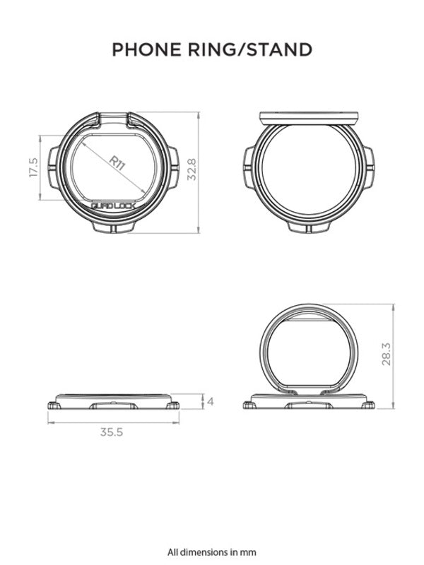 QUAD LOCK Phone Ring