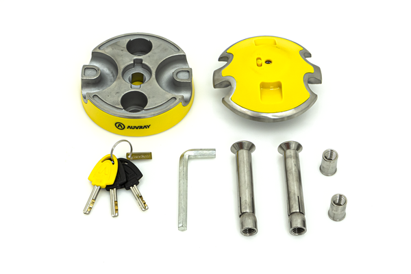 Анкер за заключване AUVRAY WALL &amp; GROUND ANCHOR 65X42MM