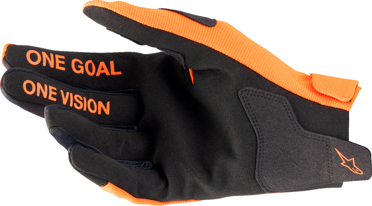 Мотокрос ръкавици ALPINESTARS RADAR 24 ORN/BLACK