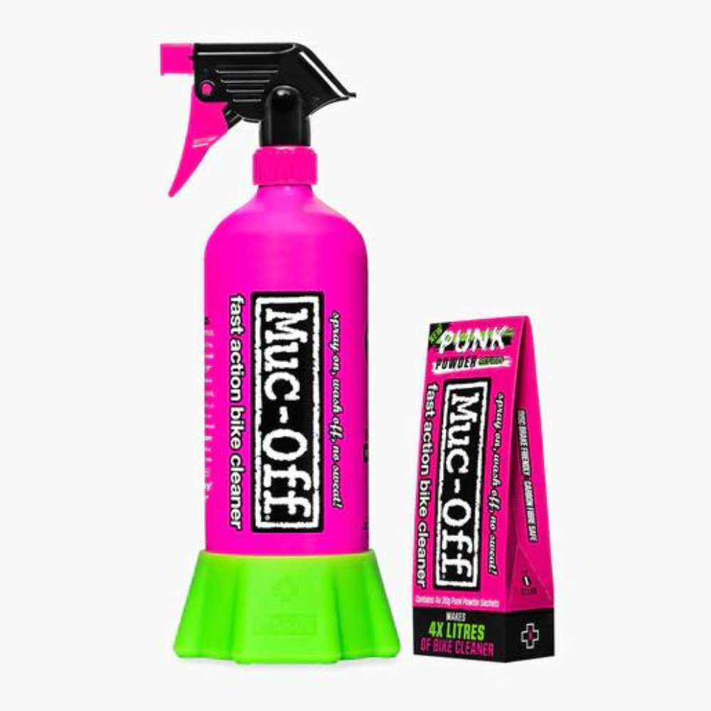 Бутилка за многократна употреба и почистващ препарат Muc-Off -4 Pack