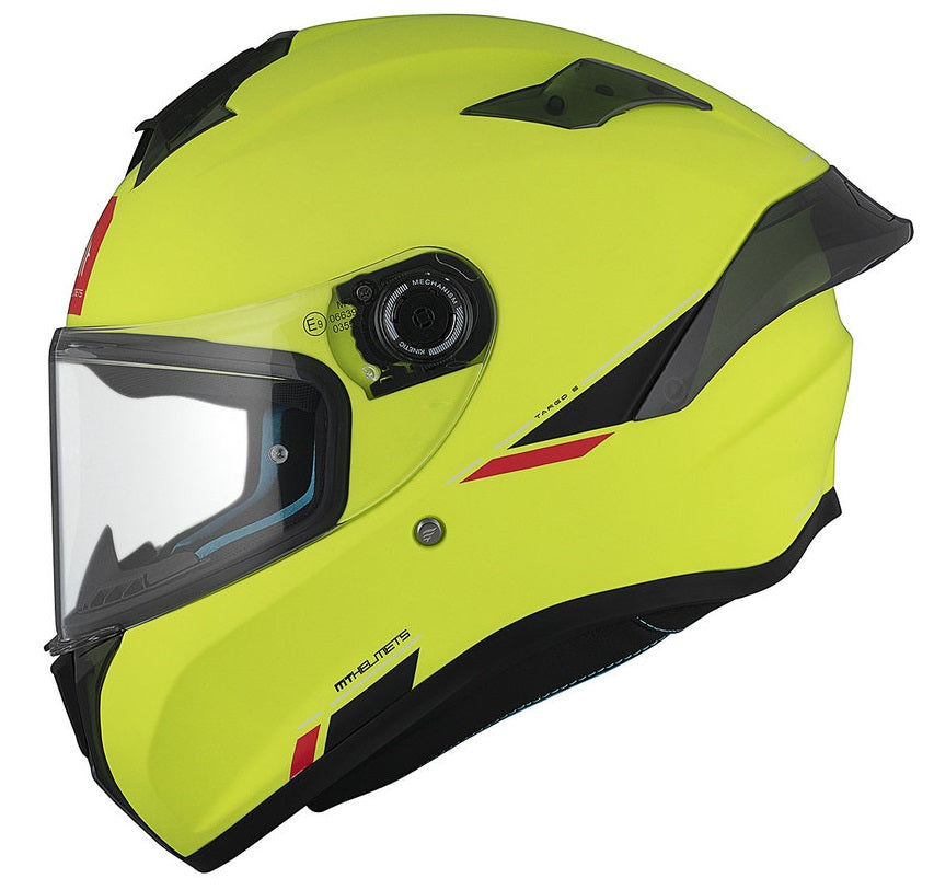 Каска TARGO S SOLID A3 MATT FLUO YELLOW