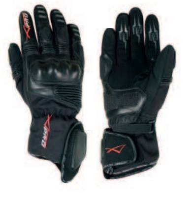 Текстилни ръкавици A-PRO ARTIK WATERPROOF BLACK