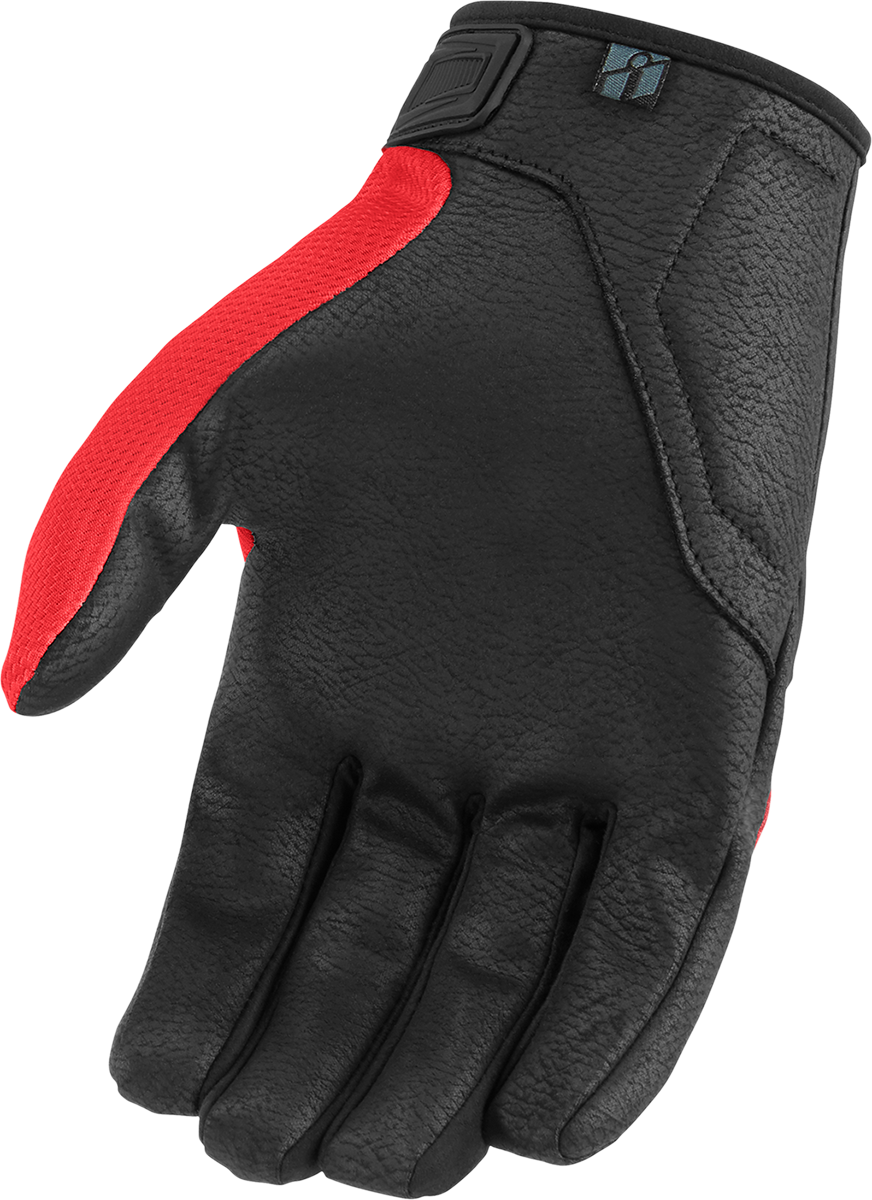 Мото ръкавици ICON HOOLIGAN CE - RED