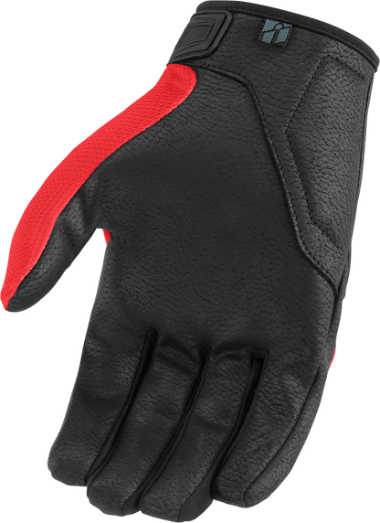 Мото ръкавици ICON HOOLIGAN CE - RED